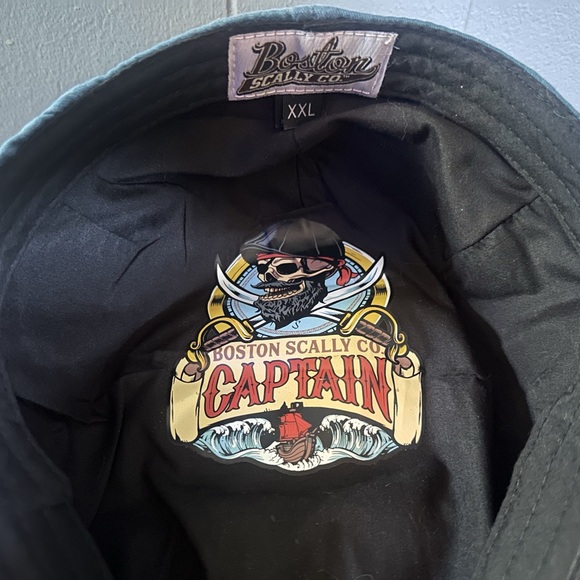 Blue/Grey Boston Scally Cap “The Captain” - Picture 2 of 3